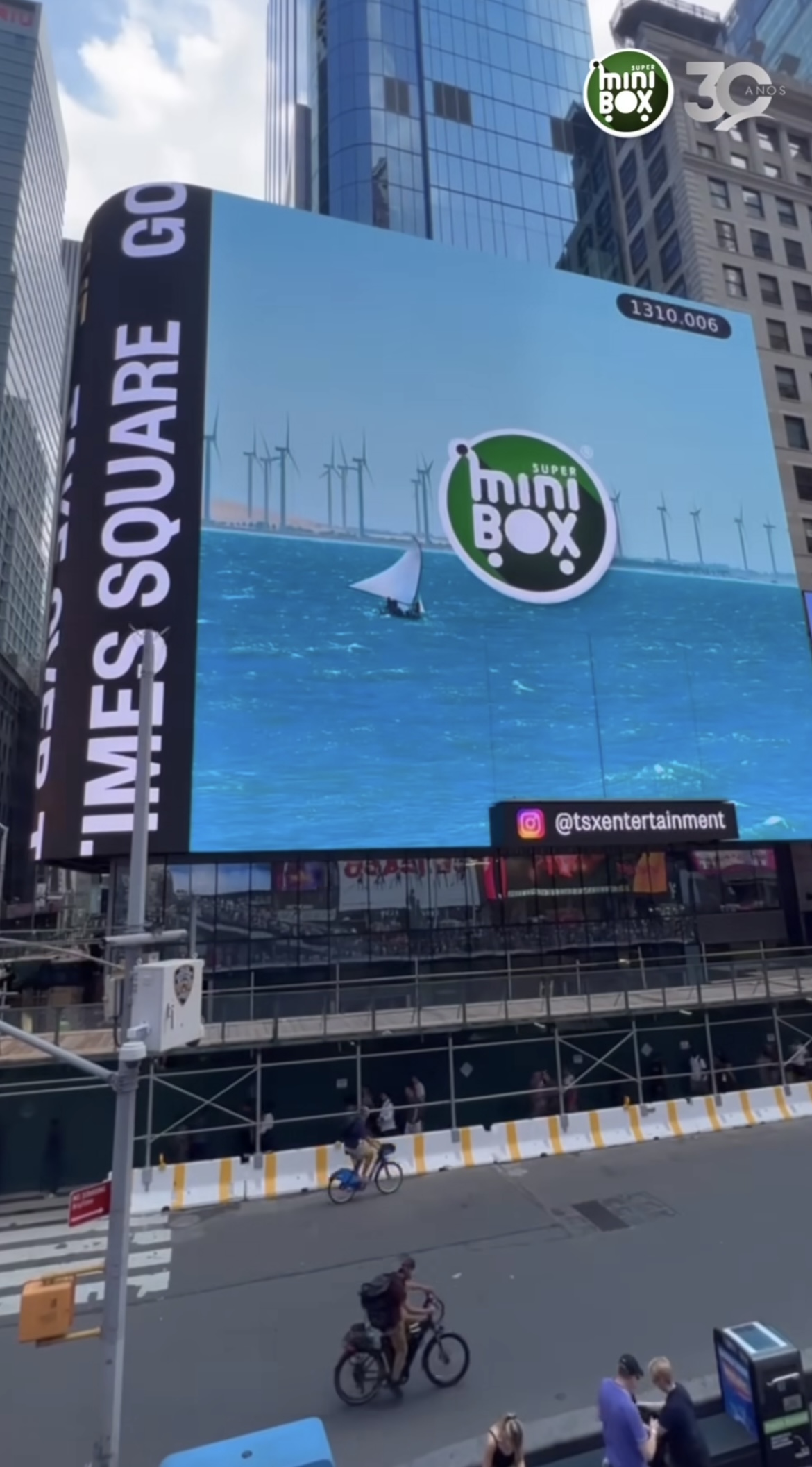 Grupo Super MiniBox é o primeiro supermercado do Ceará a exibir propaganda  na Times Square, em Nova York - Jornal do comércio do ceará